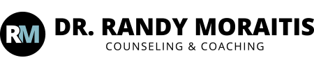 Dr. Randy Moraitis logo with RM initials