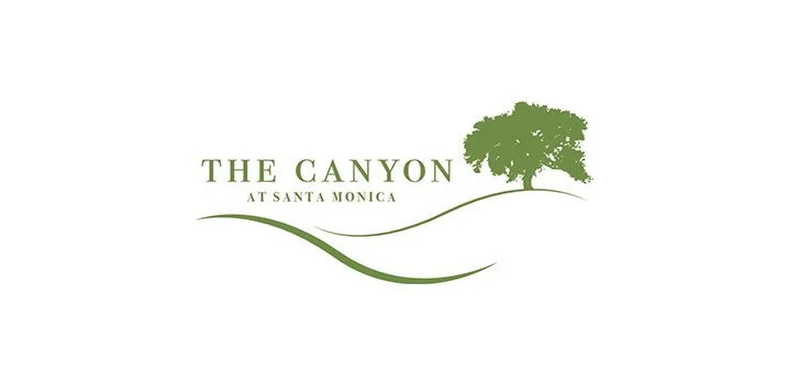 The Canyon at Santa Monica logo featuring a green tree